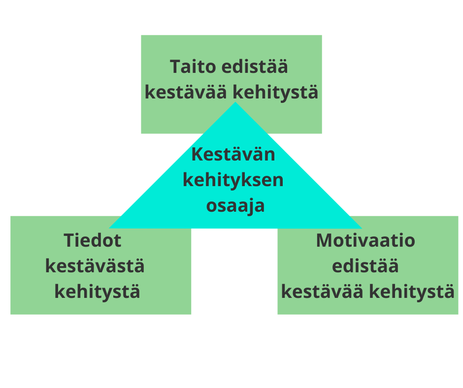 Osaamiskvalifikaatiomallin Rohwederin, Virtasen, Tanin, Kohlin ja Sinkon mukaan.